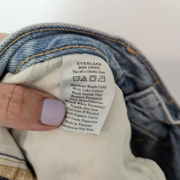 Everlane 90s Cheeky Jean high rise - Picture 6 of 6